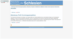 Desktop Screenshot of hiko-schlesien.de
